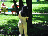 Sophie Naked Ice Cream In Public