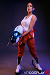Katrina Moreno - Portal: Chell A XXX Parody