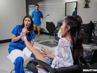 Alexis Fawx And Vina Sky Fucking With Vigorous Energy