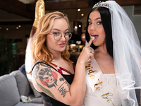 Holly Day And Emma Magnolia Bring Each Other To An Eye-rolling Orgasm