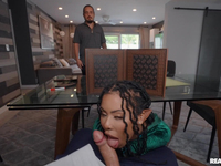 Black Elf Babe Kira Noir Takes Big Pulsating Cock Up Her Asshole