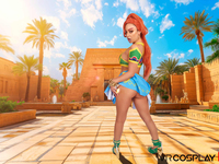 Daisy Fuentes - Hyrule Warriors: Age of Calamity A XXX Parody