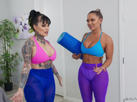 Xwife Karen, Hayley Davies - Brazzers